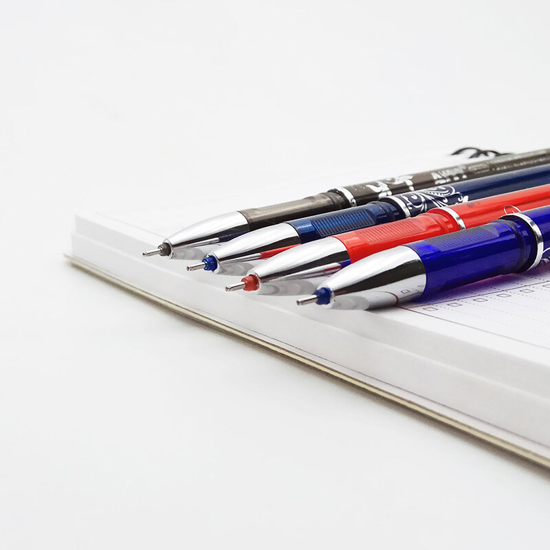 1 Uds bolígrafo borrable, bolígrafos de Gel mágico creativos de plástico de 0,5mm, 4 colores de tinta Jel Kalem, Material Escolar, papelería Escolar