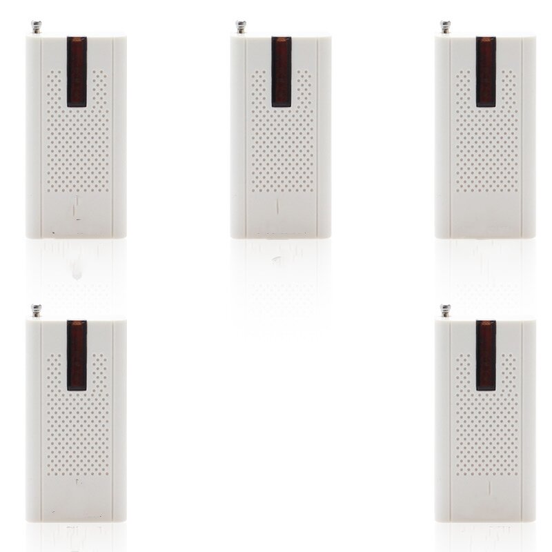 Detector de vibración inalámbrico para puertas y ventanas, sistema de alarma de casa con antena, 5 uds., Envío Gratis