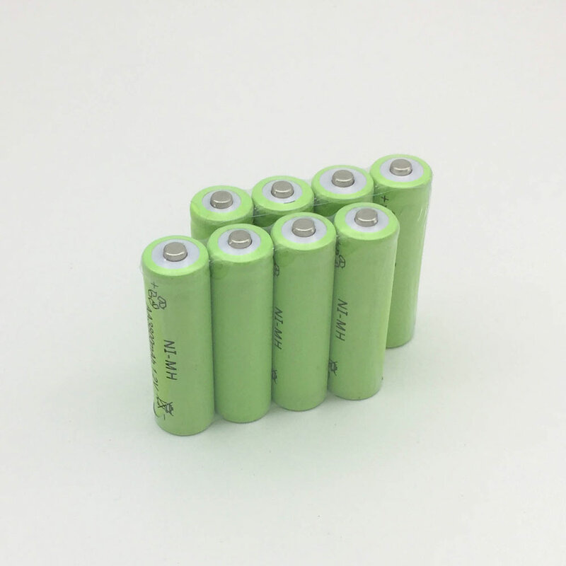 10pcs Ni-MH 1.2V AA Rechargeable 3800mAh 2A Neutral Battery Rechargeable battery AA batteries 