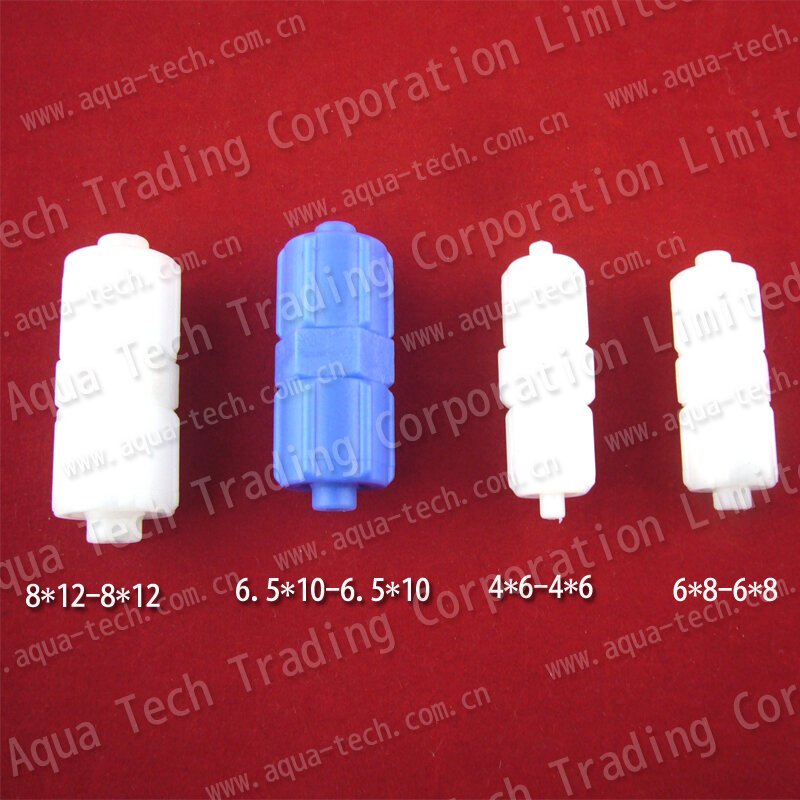 AQTCH4 * 6-4*6 conector de tubería de plástico, Conector de manguera, accesorios de tubería, Conector de alta presión