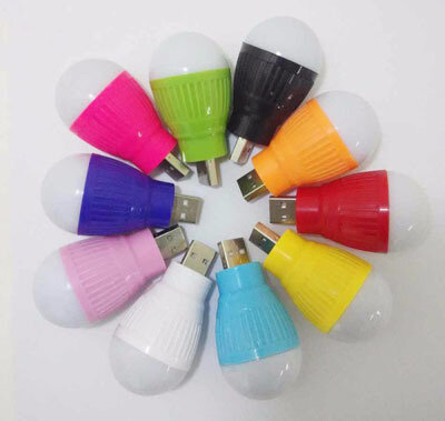 Lámpara Led USB 5V 5730SMD, bombilla Led de 360 grados, luz de ahorro de energía blanca, amarilla, roja, verde, azul, 1 unids/lote