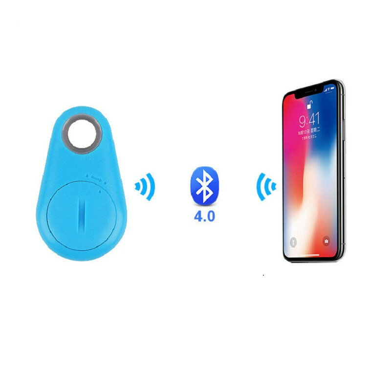 Pet Smart Mini urządzenie śledzące GPS na Bluetooth Anti-lost dwukierunkowy Alarm pies kot futerał na klucze portfel dziecko Tracker bez baterii