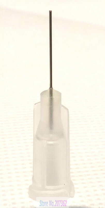 50pk 27 Gauge 1/2 Inch Epoxy Presisi Blunt Needle Mengeluarkan Tips, Lem Pengeluaran Jarum Tips