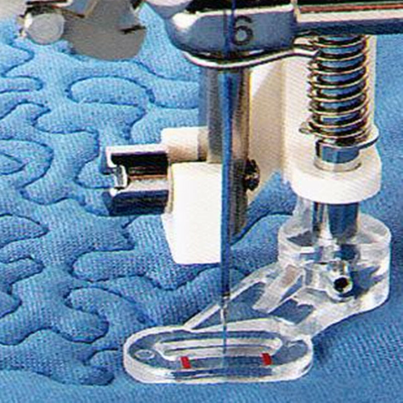 Máquina de coser multifunción para bordado, zurcir prensatelas para, pie de bordado, AA7033-2 de bordado de libertad Universal