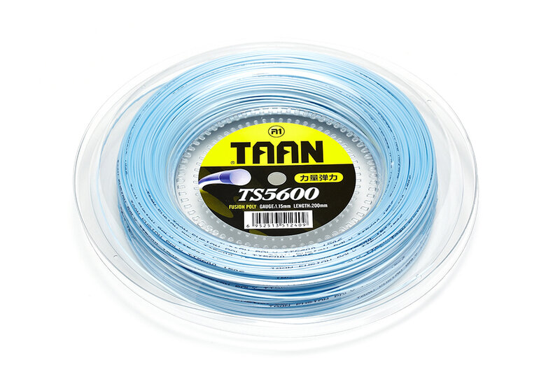 1 Reel TAAN 1.15 mét TS5600 Vợt Chuỗi Fusion Poly Durable Tennis Đào Tạo Điện Chuỗi 200 m