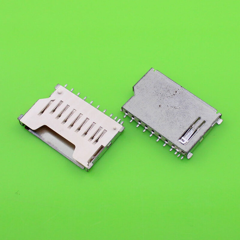 ChengHaoRan 1ชิ้นราคาดีที่สุดใหม่เหล็ก SD Card ซ็อกเก็ต Reader ผู้ถือขั้วต่อ KA-110