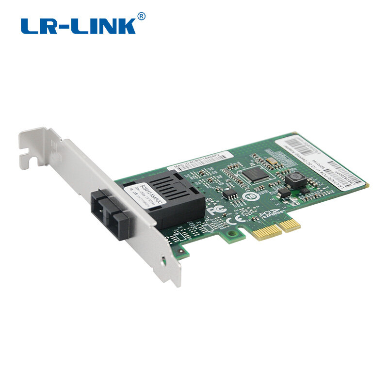 Tarjeta de red óptica Lan de fibra óptica, adaptador de servidor Intel I210 Gigabit Ethernet, pci-express, LR-LINK, 6230PF, 1000Mb