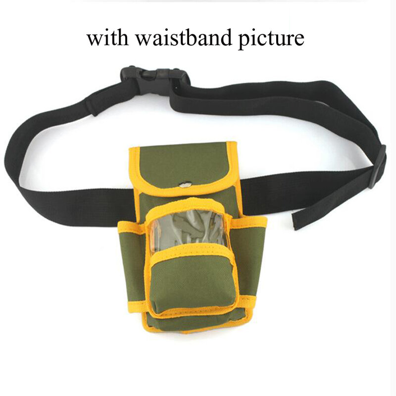 1PC borsa per attrezzi per elettricista multifunzionale Kit di strumenti in tessuto Oxford impermeabile tasche cintura per cintura strumento per tasca