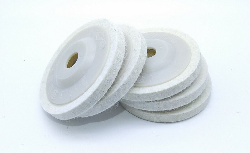 New 4"/ 100 mm Wool felt polishing wheel Angle Grinder buffing Felt Polishing Disc for Rotary Tool Abrasive Grinding