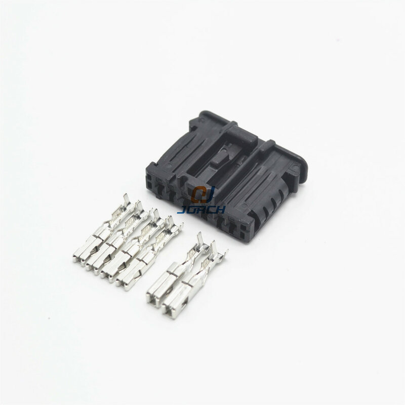 5 ชุด 6 pin อัตโนมัติไฟฟ้าขั้วต่อ HDC6MX05F สายไฟตัวเชื่อมต่อปลั๊ก HD2MX1.2FB-02