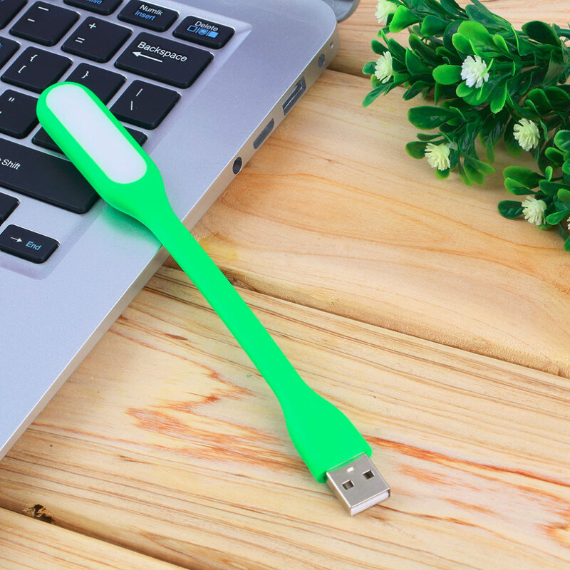 Ультра яркая светодиодная лампа 1,2 Вт s USB для ноутбука, ноутбука, ПК, портативная Гибкая Металлическая шея, светодиодный USB-светильник, складной