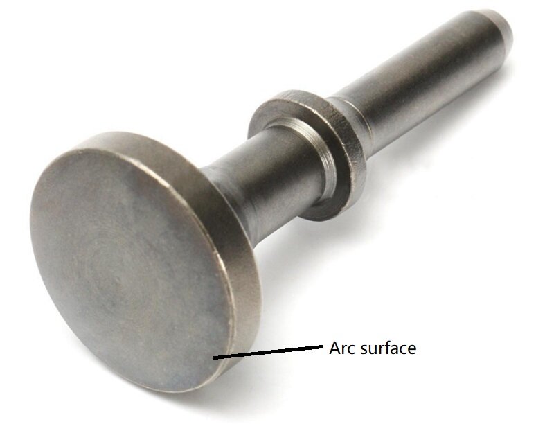 New 1PCS Shovel Hammer  Smoothing Pneumatic Drifts Air Hammer Bits for Car Repair Tools Extended Length Tool