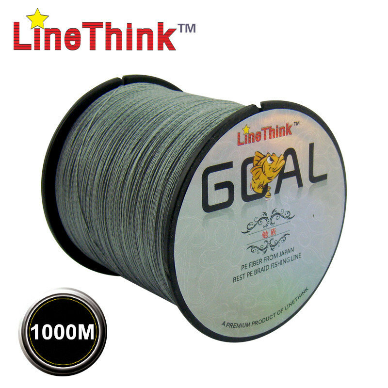 1000M bramka LineThink marka najlepszej jakości Multifilament 100% polietylenowa żyłka wędkarska pleciona