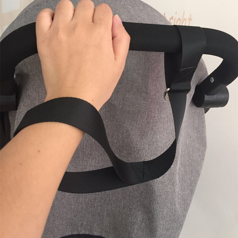 Sangle de poignet de sécurité pour poussette de bébé, ceinture de voyage portable, accessoires pour fauteuil roulant, landau pour enfants