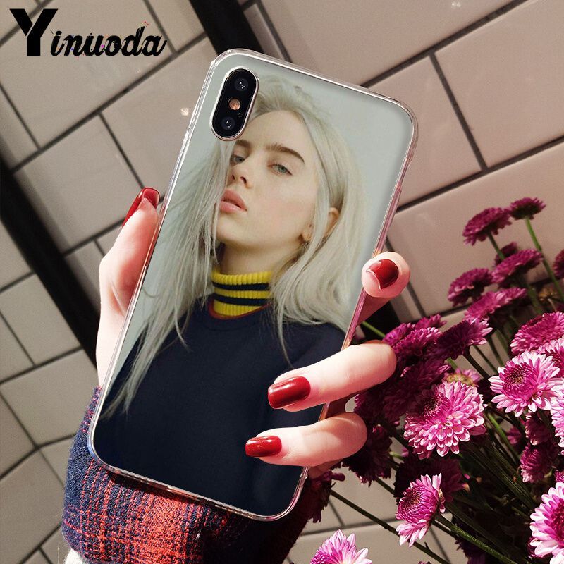 Yinuoda Billie Eilish Khalid Lovely hot singer star Arrived Cell Phone Case for iPhone X XS MAX  6 6s 7 7plus 8 8Plus 5 5S SE XR