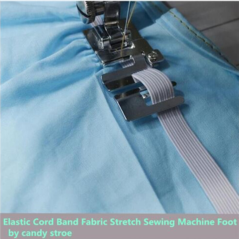 Bande élastique en tissu pour machine à coudre, accessoire pour machine à coudre intermédiaire, presseur à pied, #9907-6 7YJ26-2