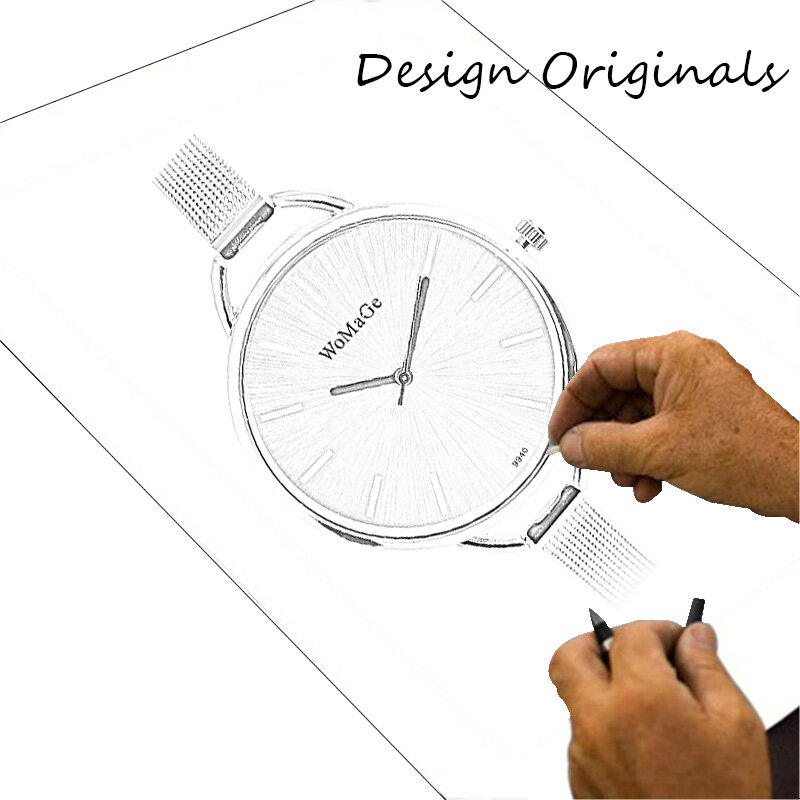 Relógio de pulso feminino luxuoso e simples, relógio de quartzo com pulseira colorida, moda de alta qualidade, para mulheres, 2021