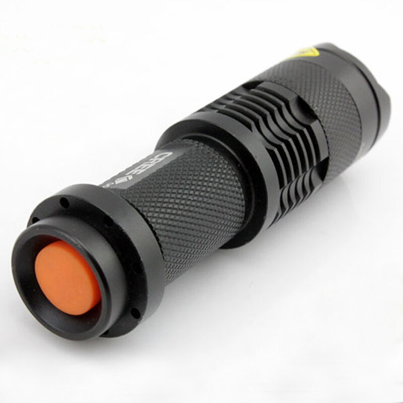 Водонепроницаемый светодиодный фонарик Q5 2000lm, 3 режима, масштабируемый, горячая Распродажа самооборона, без тайзера, shock, мини-фонарь