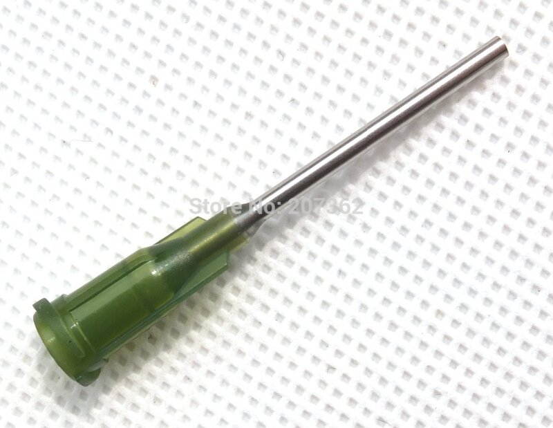 50pk 14gauge 1inch Epoxy Precision Blunt Needle Dispense Tips