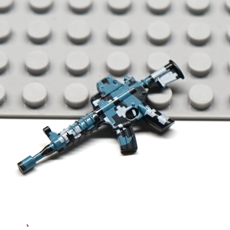 6 шт./лот пистолет оружие пакет Строительные блоки Кирпич полиции города солдаты рисунок WW2 LegoINGlys в стиле милитари Builder серии игрушки