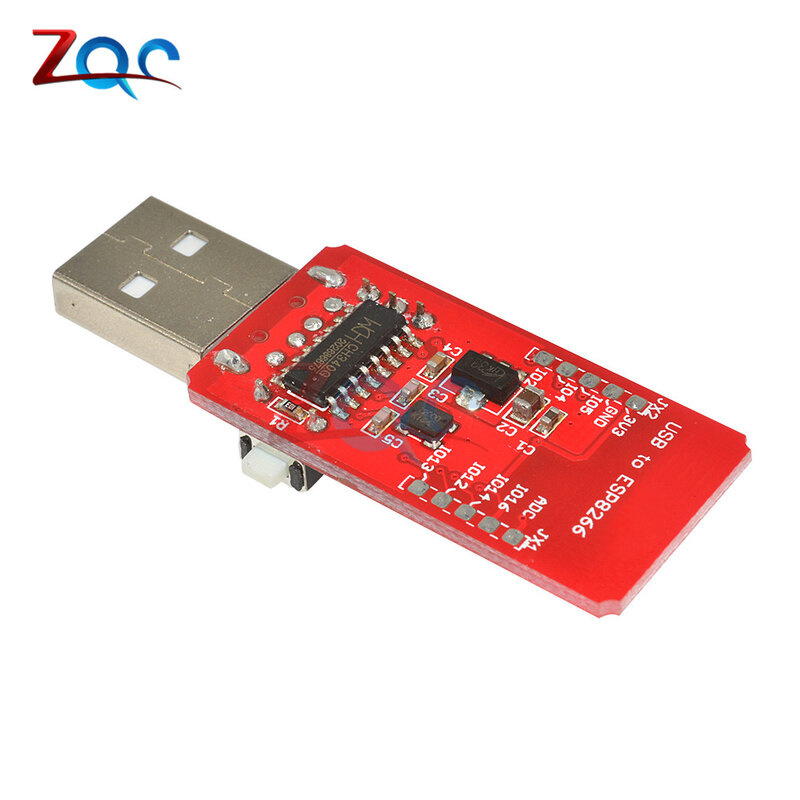 ESP8266 ESP-07โมดูลไร้สาย Wi-Fi USB To TTL CH340G บอร์ดขยาย2.4Ghz 3dBi เสาอากาศ IPEX สำหรับ Arduino