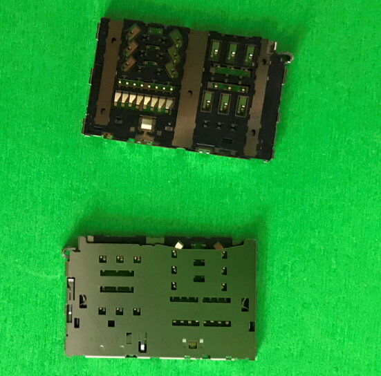 2Pcs Sim Card Reader Slot Lade Houder Connector Module Voor Lg G6 H870 H870DS LS993 VS988 H872 Socket