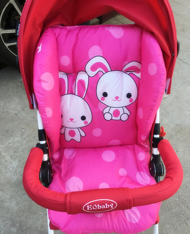 Poduszka do wózka dla dziecka krzesło do jadalni krzesełko do wózka pokrycie siedzenia mata pielucha dla niemowląt Pad bawełna wózek materac akcesoria do wózka dziecinnego