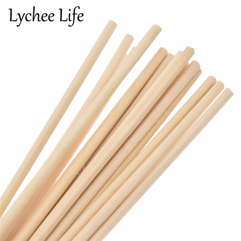 20pcs 4mm Reed Diffuser Replacement Stick DIY Handmade Home Decor Extra Thick Rattan Reed Oil Diffuser Refill Sticks