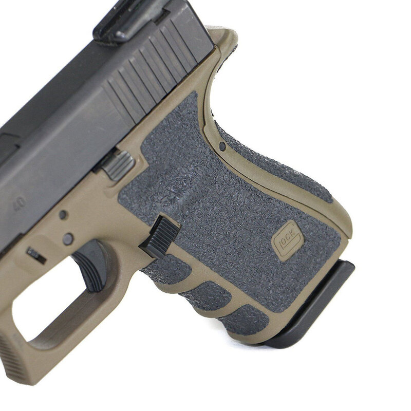 Nicht-slip Gummi Textur Grip Wrap Band Handschuh für Glock 17 19 20 21 22 25 26 27 33 43 holster 9mm pistole pistole magazin zubehör