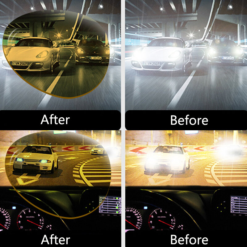 Lunettes de vision nocturne anti-poussière pour conducteurs de voiture, lunettes de soleil pour KIT 308, Kia Sorento Rav4, Hyundai Fête 25, Mitsubishi Asx