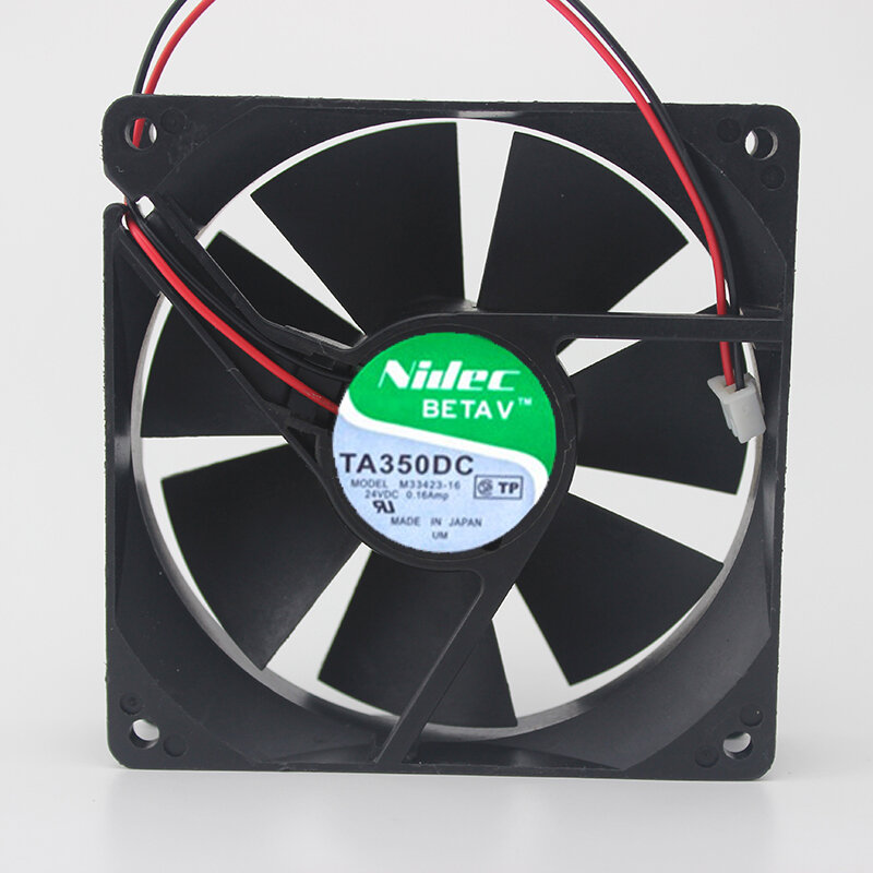TA350DC M33423-16 24V 0.16A 9025 Two-wire ball drive fan