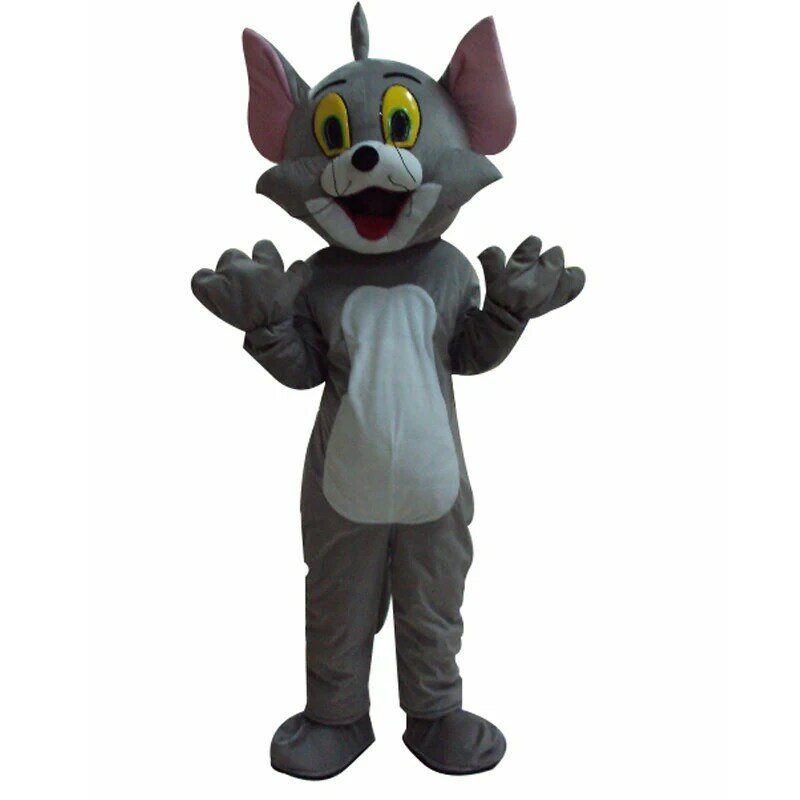 Disfraz de Mascota de tom cat y jerry mouse cosplay disfraz de holloween para adultos cosplay