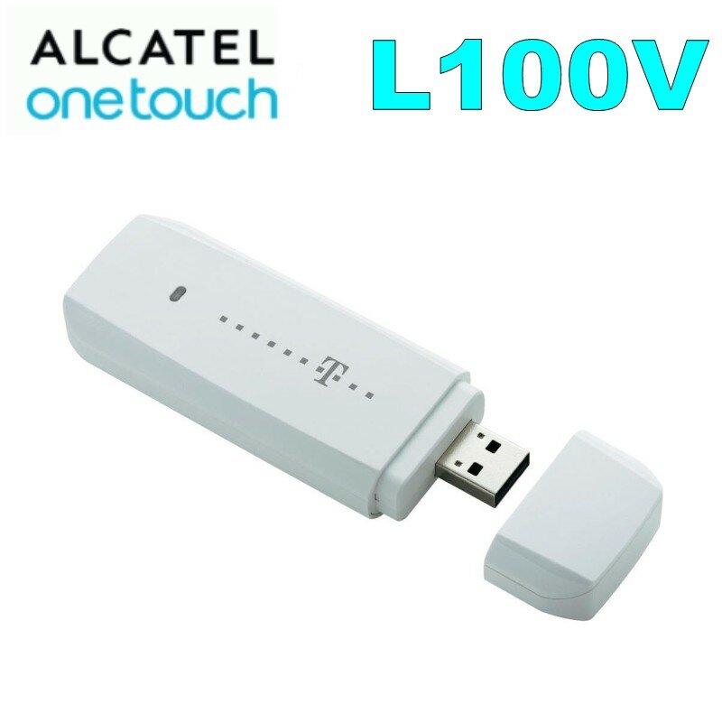 Alcatel-modem sem fio Hsdpa Modem, desbloqueado, 100mbps, 3G, 4G, L100V