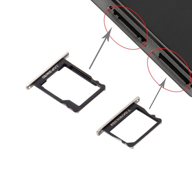Ipartsacquista nuovo per il vassoio della scheda SIM Huawei P8 e il vassoio della scheda Micro SD