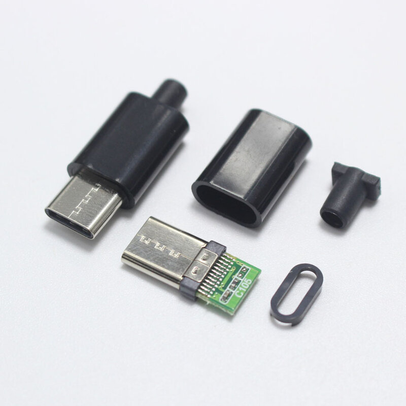Tipo di originale C 3.1 Connettore USB Tipo-C Veloce di Ricarica per il Telefono Mobile Usb universale Android del telefono di Ricarica Adattatore FAI DA TE Parti