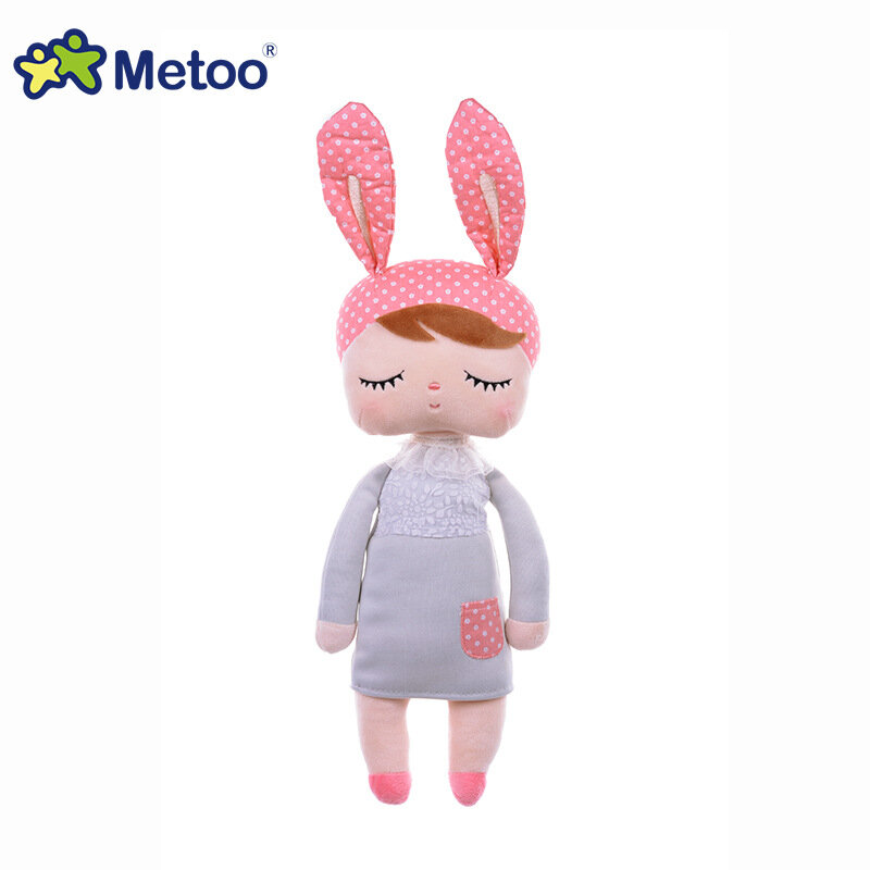 13 Inch Plush Stuffed Animal Cartoon Kids Toys for Girls Children Baby Birthday Christmas Gift Kawaii Angela Rabbit Metoo Doll