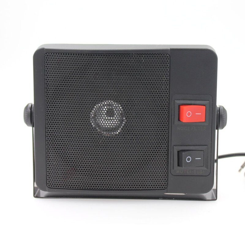 Tugas Berat Eksternal Speaker TS-750 TS750 untuk Mobil Mobile Radio 3.5 Mm Ham Radio CB HF Transceiver Mobil Walkie Talkie loud Speaker