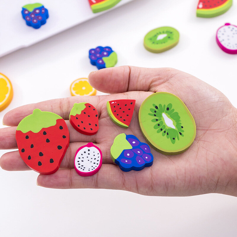 1 worek arbuz Kiwi kreatywny gumka w kształcie owoców gumka studencka hurtownia artykułów papierniczych