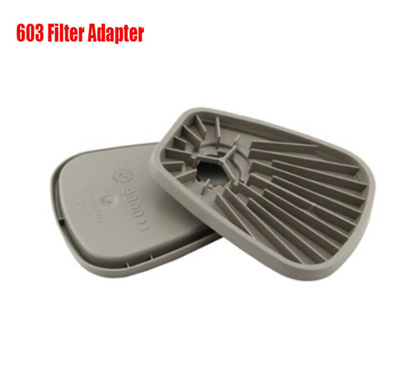 1/2/5/10 Pasang 603 Platform Adaptor Filter untuk 6000 7000 Seri Industri Masker Gas Keselamatan Respirator