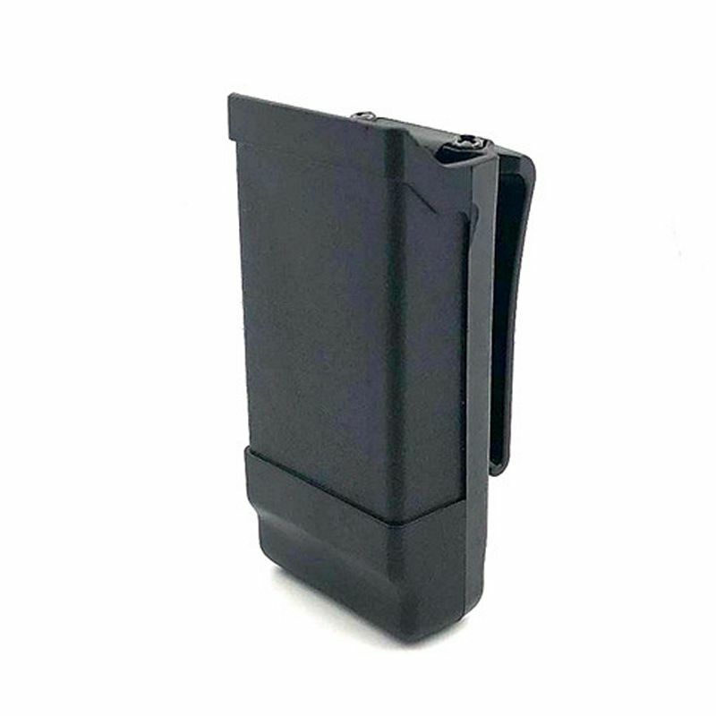 Tactische Single Pistol Magazine Pouch Zak Clip Universeel Voor 9Mm Glock M9 P226 Hk Usp Riem Airsoft Jacht Accessoires