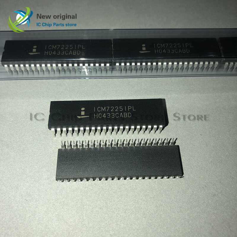 Chip IC integrado, ICM7225IPL, ICM7225, DIP40, original, em estoque, 2 pcs