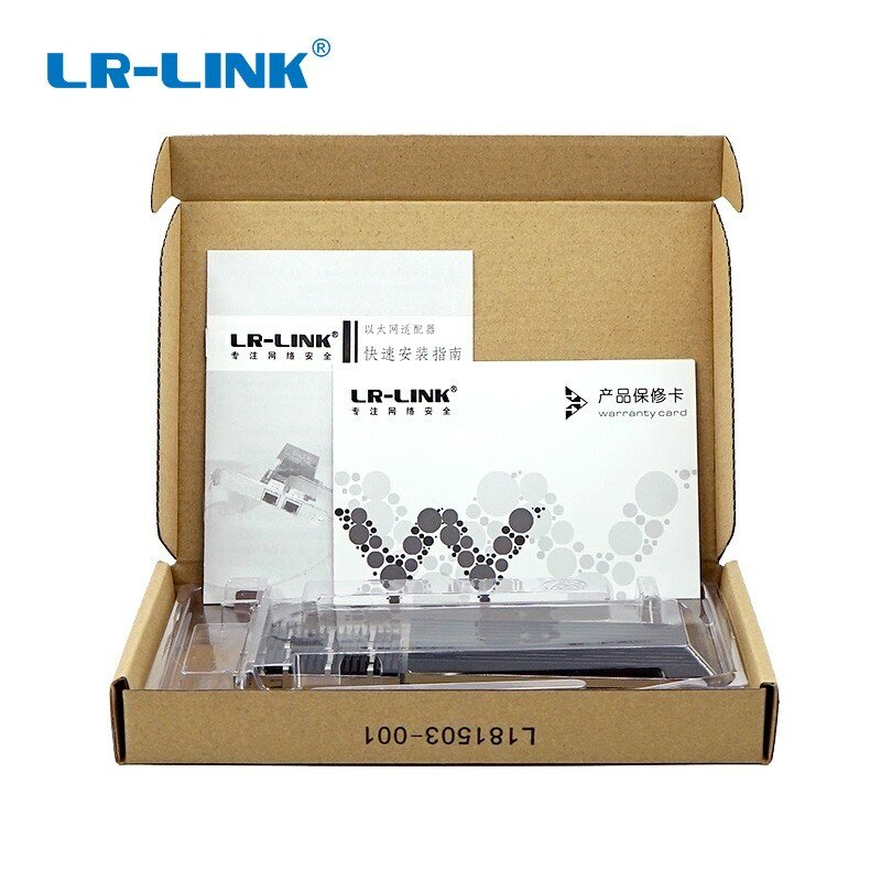 LR-LINK 9902BF-2QSFP + منفذ مزدوج 40GB onic PCI-Express محول خادم إيثرنت بطاقة شبكة الألياف البصرية إنتل XL710QDA2