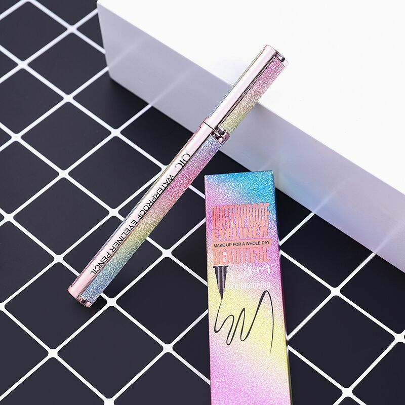 Schwarz Eyeliner Wasserdicht langlebige Make-Up Frauen Cosmetic Eye Liner Bleistift Make-Up Kreide Augen Marker Stift