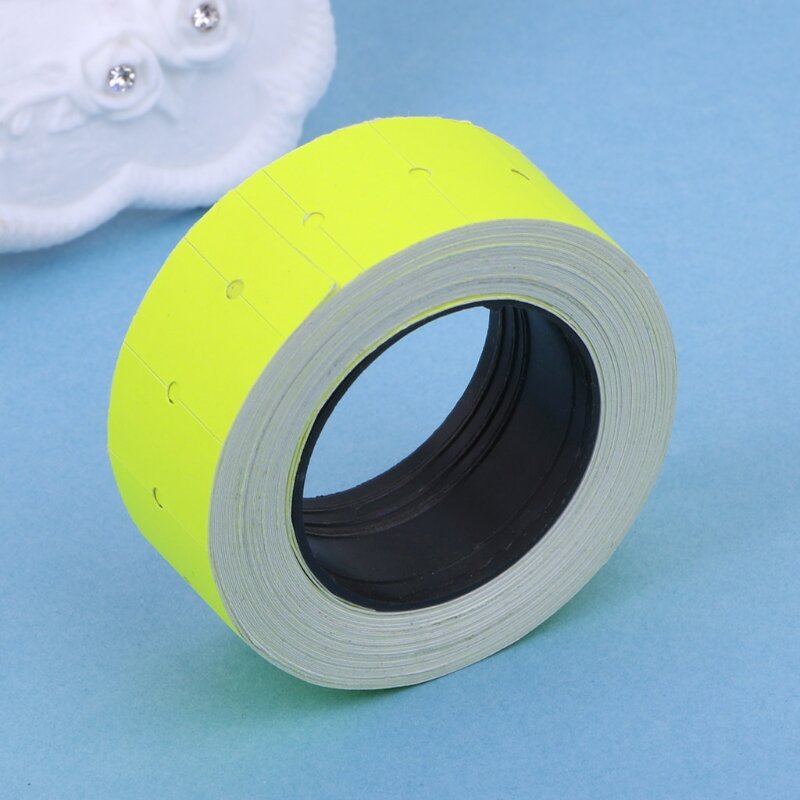 500pcs/roll Colorful Adhesive Price Label Paper Tag Mark Sticker For MX-5500 Tag Gun Labeller Price Stickers 5 Colors