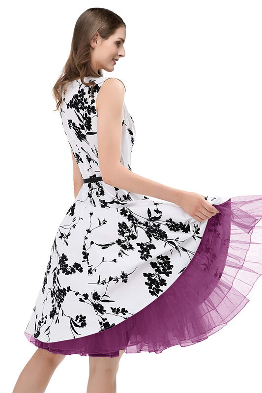 26" Vintage Short Wedding Petticoat 50s Retro Underskirt Swing Rockabilly Fancy Net Tutu Skirt Slips Bridal Accessories