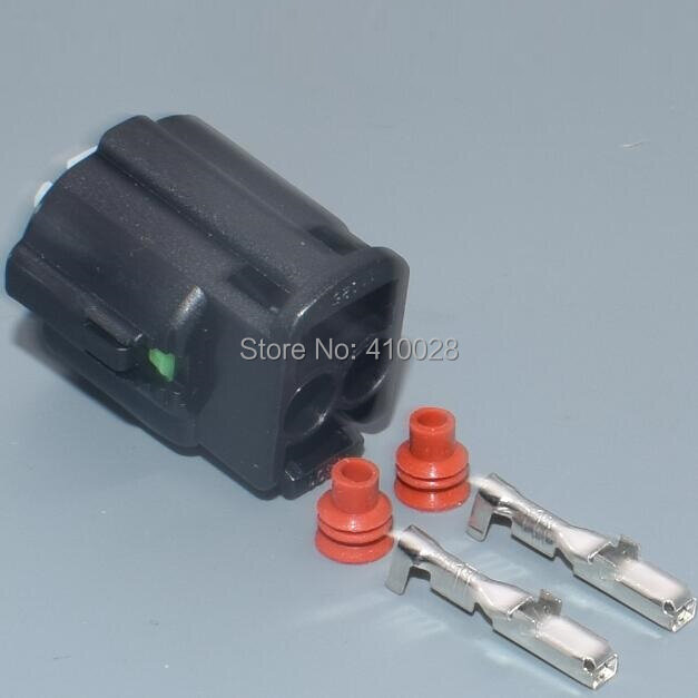 shhworldsea 2pin 2.0mm female waterproof housing socket auto waterproof connector 90980-11235