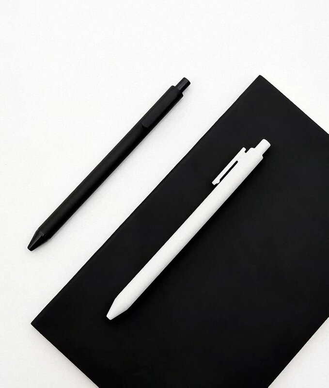 Xiaomi-Bolígrafo de Gel Original Mijia Kaco de 0,5mm, bolígrafo de firma KACO Core duradero, recarga de tinta negra y recargas Kaco