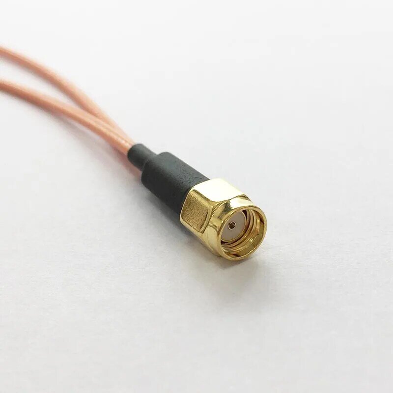Разъем RP SMA типа «папа» на 2 штекера USB типа «Мама», штыревой кабель RG316 15 см, 6 дюймов