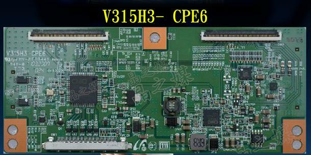 Papan T-CON logika V315H3-CPE6 untuk/terhubung dengan 26 inci 32 inci