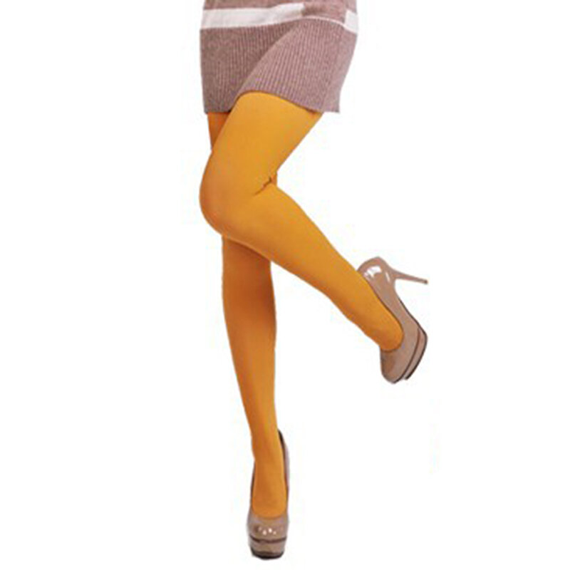 16 Warna Hangat Klasik Wanita 120D Buram Kaki Tights Pantyhose Tebal Celana Ketat Wanita Solid Collant Femme Panty Hose